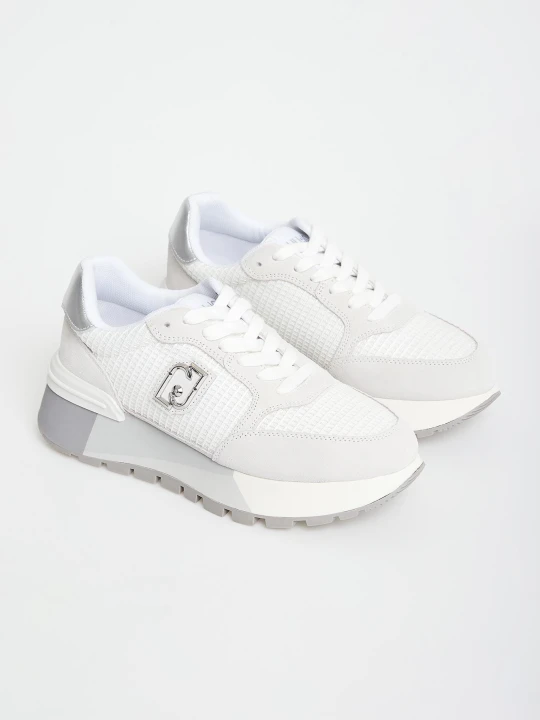 Zdjęcie produktu Sneakersy damskie zamszowe LIU JO
