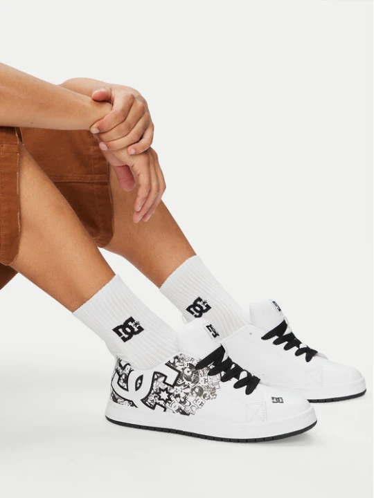 Zdjęcie produktu Sneakersy DC Shoes CEOWB-MP40-160W Biały