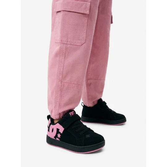 Zdjęcie produktu Sneakersy DC Shoes EO-COURT GRAFFIK ELASTIC TODDLER DC02547003 Czarny