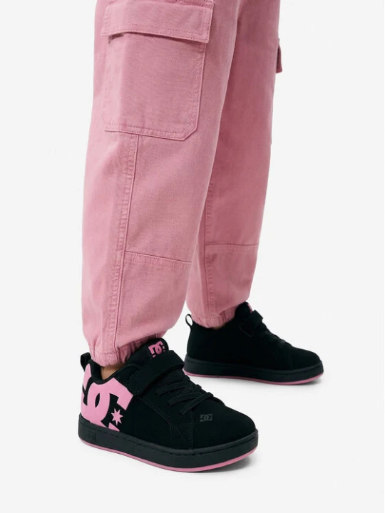 Zdjęcie produktu Sneakersy DC Shoes EO-COURT GRAFFIK ELASTIC TODDLER DC02547003 Czarny