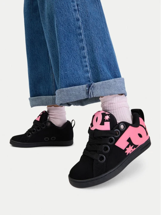 Zdjęcie produktu Sneakersy DC Shoes EO-COURT GRAFFIK PUFF DC04916003 Czarny