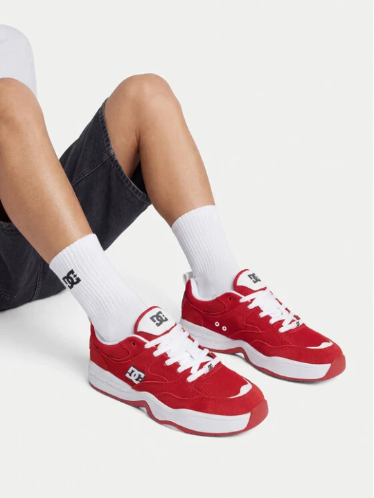 Zdjęcie produktu Sneakersy DC Shoes EO-DC ASCEND LE DC01861609 Czerwony jasny