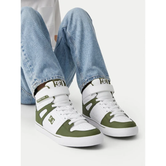 Zdjęcie produktu Sneakersy DC Shoes EO-PURE HI TOP EV BOYS DC01795301 Biały