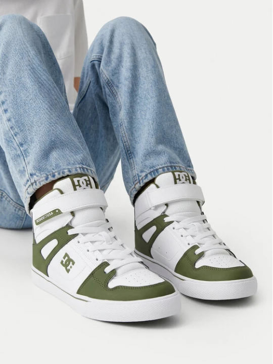Zdjęcie produktu Sneakersy DC Shoes EO-PURE HI TOP EV BOYS DC01795301 Biały