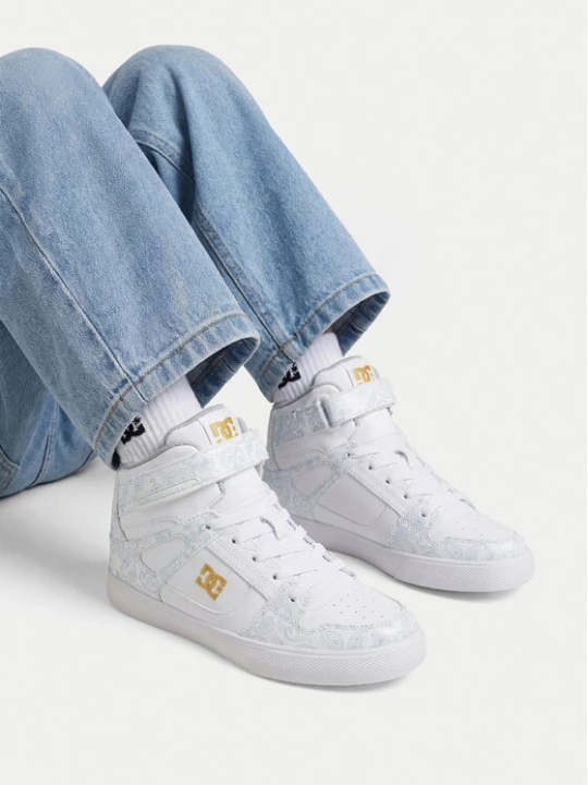 Zdjęcie produktu Sneakersy DC Shoes EO-PURE HIGH-TOP SE EV SN DC01796114 Biały