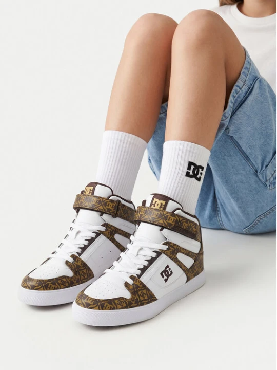 Zdjęcie produktu Sneakersy DC Shoes EO-PURE HIGH-TOP SE EV SN DC01796210 Biały