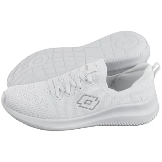 Zdjęcie produktu Sneakersy Declare 2400970U 1080 White/Silver (LO12-a) Lotto