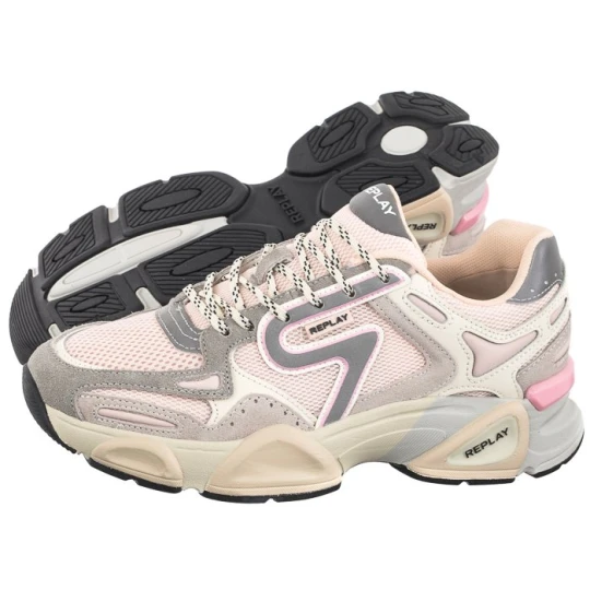Zdjęcie produktu Sneakersy Destiny W Mix 2 GWS9N.000.C0002T RS9N0002T 3325 Lt Grey Lt Pink (RP24-a) Replay