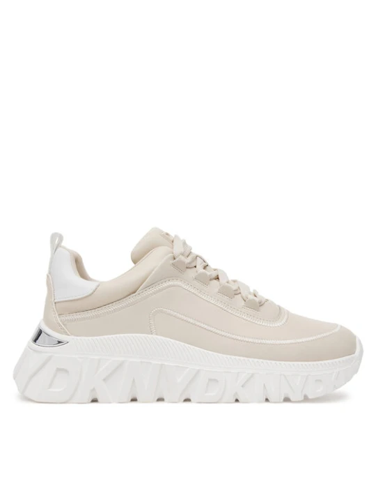 Zdjęcie produktu Sneakersy DKNY K1522639 Brązowy Kremowy
