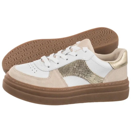 Zdjęcie produktu Sneakersy Edib Marfim/Bco/Dourado/Marfim (NP61-a) Nepeke