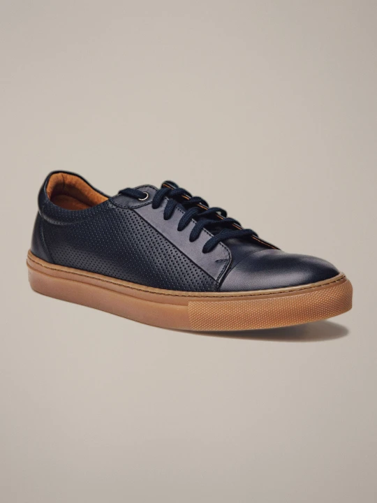 Zdjęcie produktu Sneakersy Edison Granatowe Lancerto