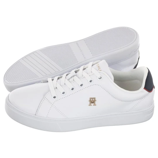 Zdjęcie produktu Sneakersy Elevated Essential Court Sneaker White/Rwb FW0FW06965 0K9 (TH692-b) Tommy Hilfiger