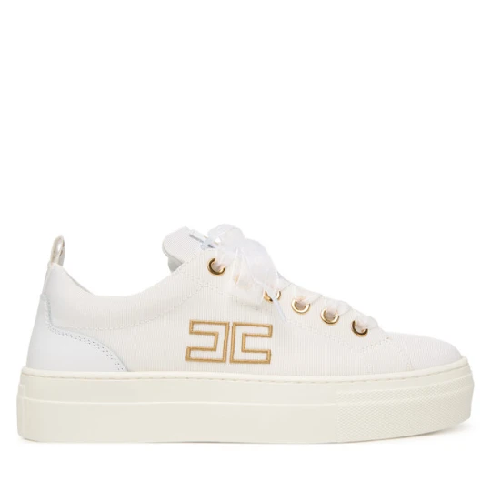 Zdjęcie produktu Sneakersy Elisabetta Franchi F4A9-E0528-1256 D Biały