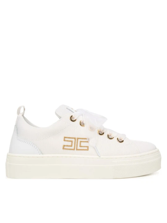 Zdjęcie produktu Sneakersy Elisabetta Franchi F4A9-E0528-1256 S Biały