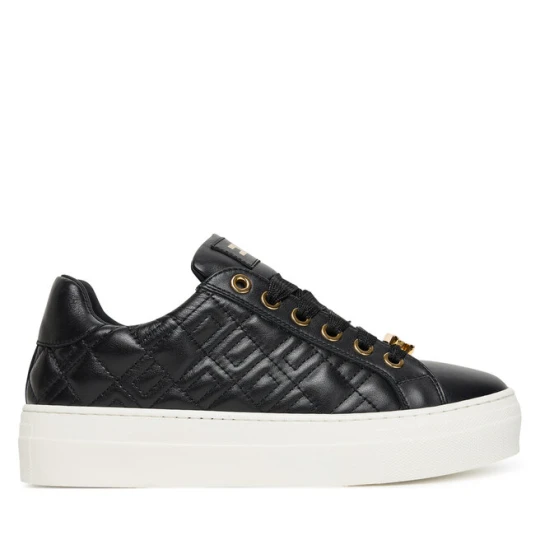 Zdjęcie produktu Sneakersy Elisabetta Franchi Low Cut Lace Up F4A9-E0357-1251 D Czarny