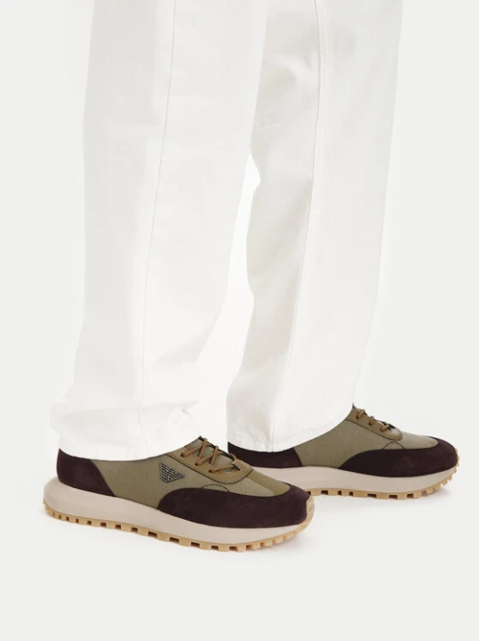 Zdjęcie produktu Sneakersy Emporio Armani EM003739 AF19724 MZ783 Zielony