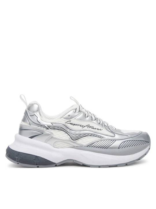 Zdjęcie produktu Sneakersy Emporio Armani X3X238 XR388 00520 Srebrny