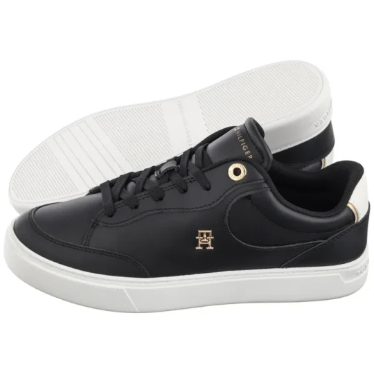 Zdjęcie produktu Sneakersy Essential Chic Court Sneaker Black FW0FW08322 BDS (TH1250-a) Tommy Hilfiger