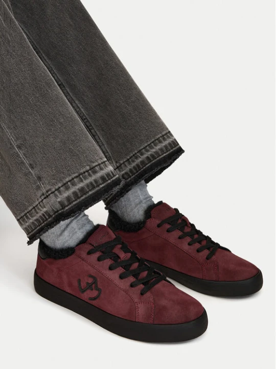 Zdjęcie produktu Sneakersy Eva Minge EO-ELLA-WSDR13670 Bordowy