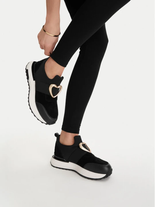Zdjęcie produktu Sneakersy Eva Minge EO-HOLLY-022-1-A10 Czarny