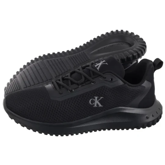 Zdjęcie produktu Sneakersy Eva Runner Mix Mesh Triple Black YM0YM01285 0GJ (CK670-a) Calvin Klein