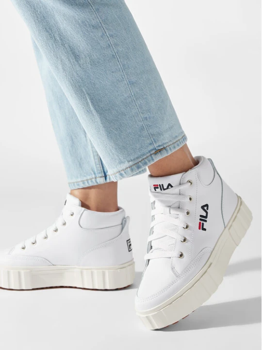 Zdjęcie produktu Sneakersy Fila Sandblast Mid Wmn FFW0187.10004 Biały
