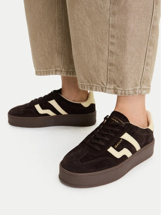 Zdjęcie produktu Sneakersy Gant Cuzmani 33533352 Brązowy ciemny