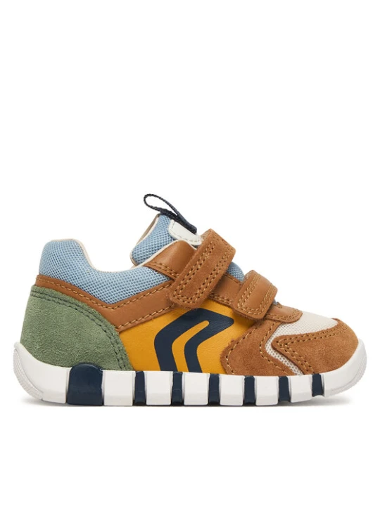 Zdjęcie produktu Sneakersy Geox B Iupidoo Boy B3555D 02214 C5G2Q Brązowy