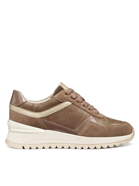Zdjęcie produktu Sneakersy Geox D Desya D6500A 0QM22 C6002 Brązowy jasny
