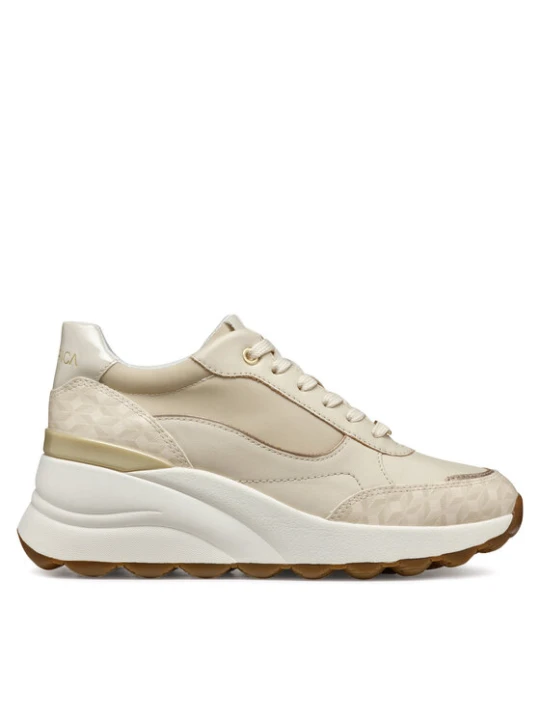Zdjęcie produktu Sneakersy Geox D45WAA 08504 C1122 Écru Kremowy