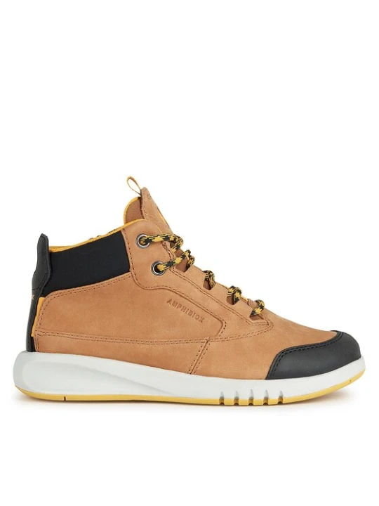 Zdjęcie produktu Sneakersy Geox J Aeranter Boy Abx J04CYA 0CL11 C6F2G S Brązowy