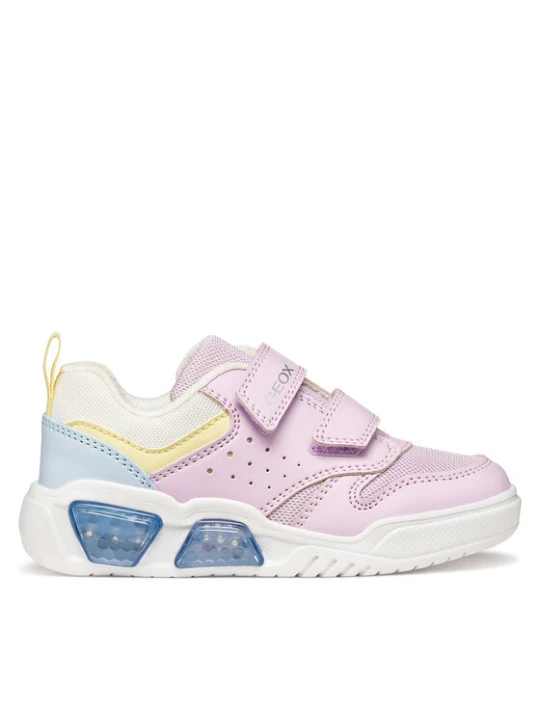 Zdjęcie produktu Sneakersy Geox J Illuminus Girl J55HPA 014BU C8RM4 D Różowy