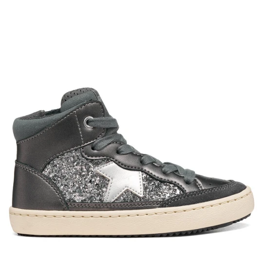 Zdjęcie produktu Sneakersy Geox J Kalispera Girl J664GB 0NFEW C9002 M Srebrny ciemny