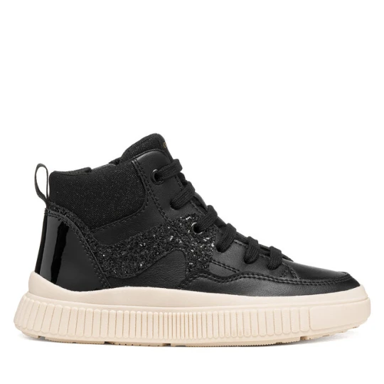 Zdjęcie produktu Sneakersy Geox J Laquinny Girl J66M3D 05402 C9999 S Czarny