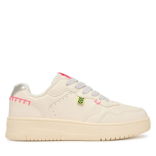 Zdjęcie produktu Sneakersy Geox J Lestrella Girl J56NLC 000BC C1M1W S Écru Kremowy