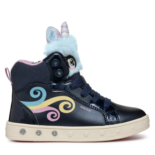 Zdjęcie produktu Sneakersy Geox J Skylin Girl J468WA 0NFBH C4243 D Granatowy