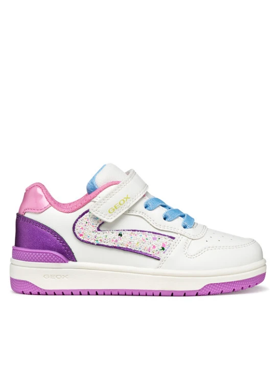 Zdjęcie produktu Sneakersy Geox J Washiba Girl J55HXA 054AJ C1Z8H M Biały