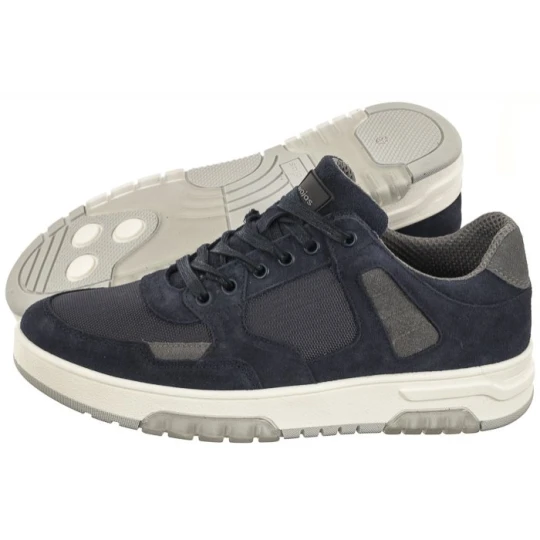 Zdjęcie produktu Sneakersy Granatowe / Popielate 10093-86 (WO142-a) Wojas