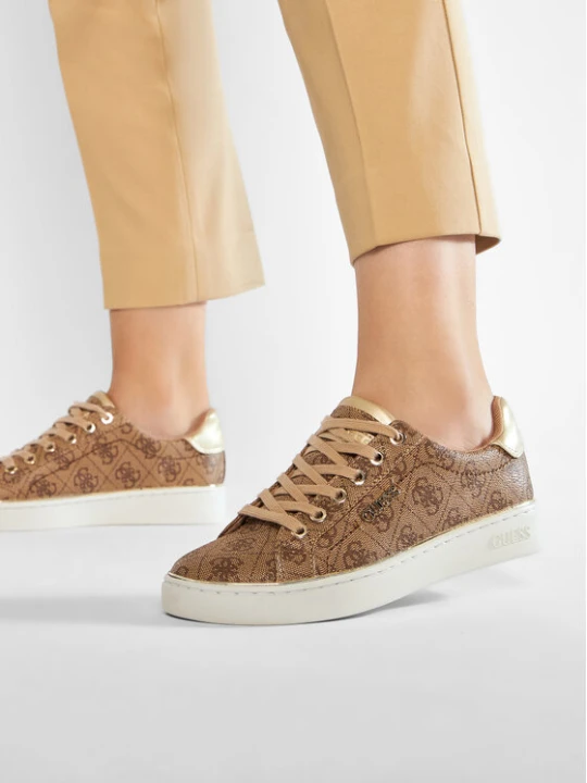 Zdjęcie produktu Sneakersy Guess Beckie FL7BKI FAL12 Brązowy