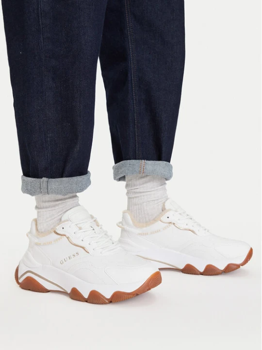 Zdjęcie produktu Sneakersy Guess FLFMI4 ELE12 Biały