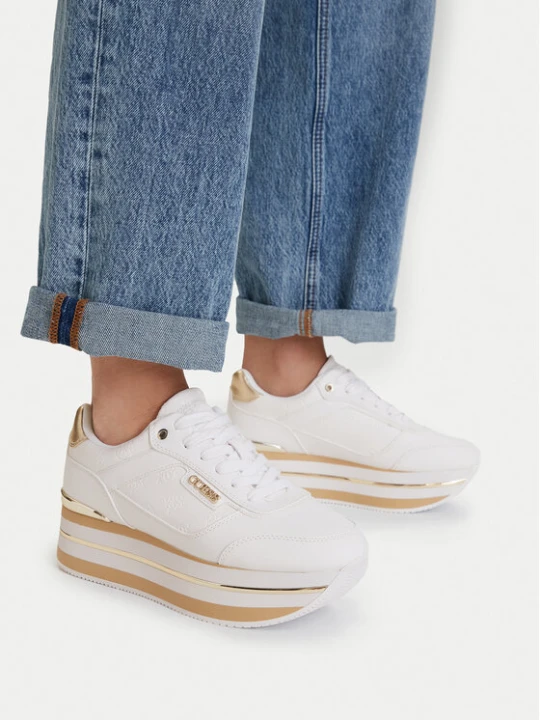 Zdjęcie produktu Sneakersy Guess FLJHN4 ELE12 Biały