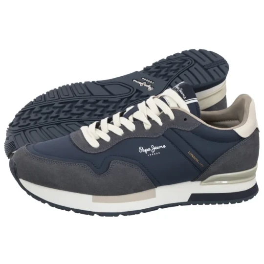 Zdjęcie produktu Sneakersy Hailon Basic M Marine Blue PMS400037 585 (PE116-a) Pepe Jeans