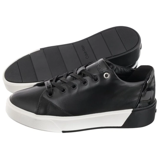 Zdjęcie produktu Sneakersy Heel Cupsole Lace Up HW0HW01209 BAX Ck Black (CK176-a) Calvin Klein