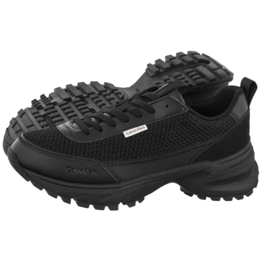Zdjęcie produktu Sneakersy Hike Runner Laceup Mesh Triple Black HM0HM02240 0GJ (CK741-a) Calvin Klein