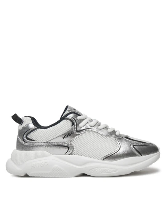 Zdjęcie produktu Sneakersy HUGO Leon 50536308 Srebrny