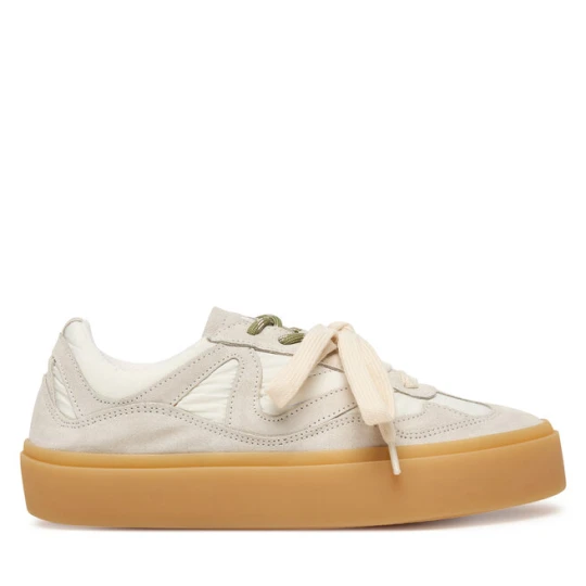Zdjęcie produktu Sneakersy Inuikii Lynn Suede 1001.001.0461 Écru Kremowy