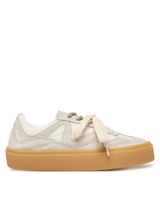Zdjęcie produktu Sneakersy Inuikii Lynn Suede 1001.001.0461 Écru Kremowy
