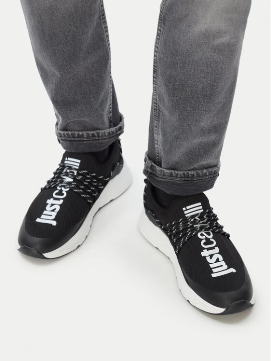 Zdjęcie produktu Sneakersy Just Cavalli 80QA3SA0 ZSE69 Czarny
