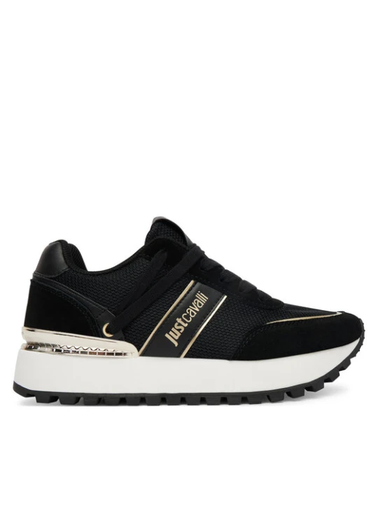 Zdjęcie produktu Sneakersy Just Cavalli 80RA3SJ1 ZSE48 Czarny