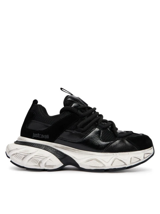 Zdjęcie produktu Sneakersy Just Cavalli 81RA3SC1 ZSF03 Czarny